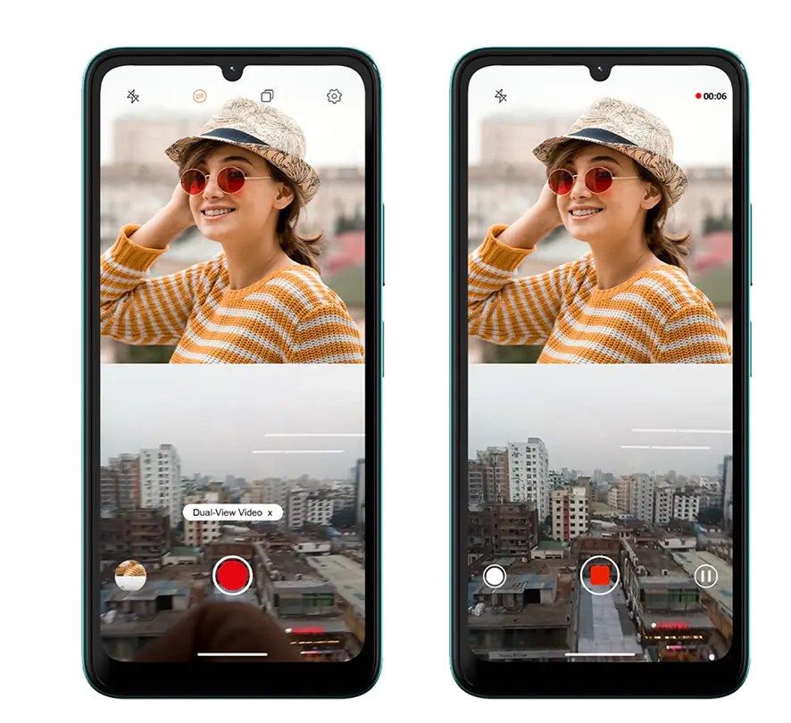 Dual View Phone Left