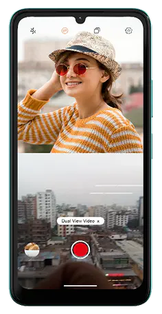 Dual view video screen